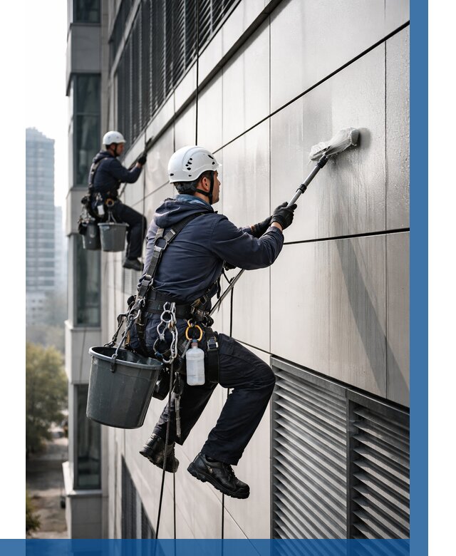 Мойка вентилируемого фасада в Новодвинске от 256 р. | ВЫСОТНИК-Нвд