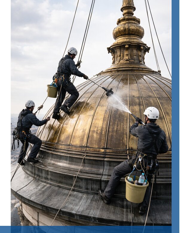 Мойка куполов и шпилей в Новодвинске от 8182 р. - заказать | ВЫСОТНИК-Нвд