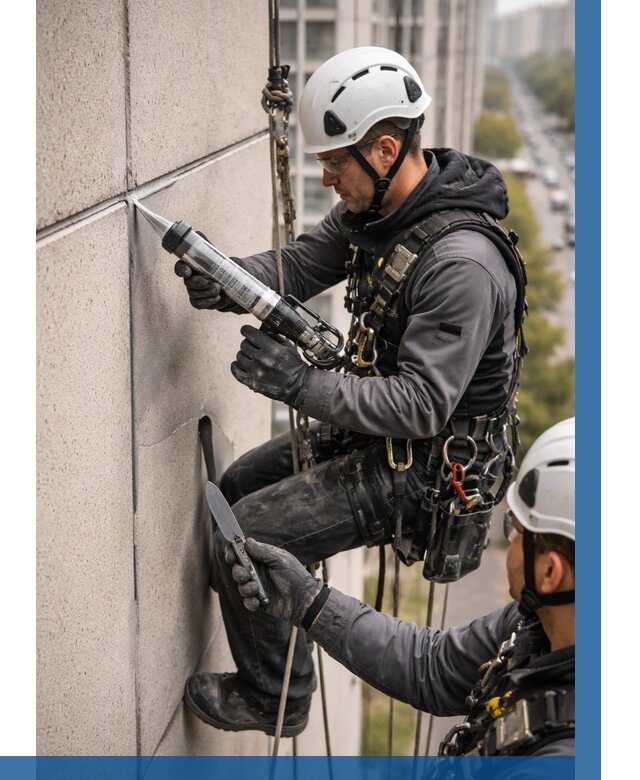 Первичная герметизация швов в Новодвинске от 614 р. | ВЫСОТНИК-Нвд