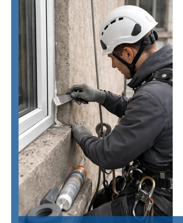 Герметизация монтажных швов окон в Новодвинске с гарантией качества