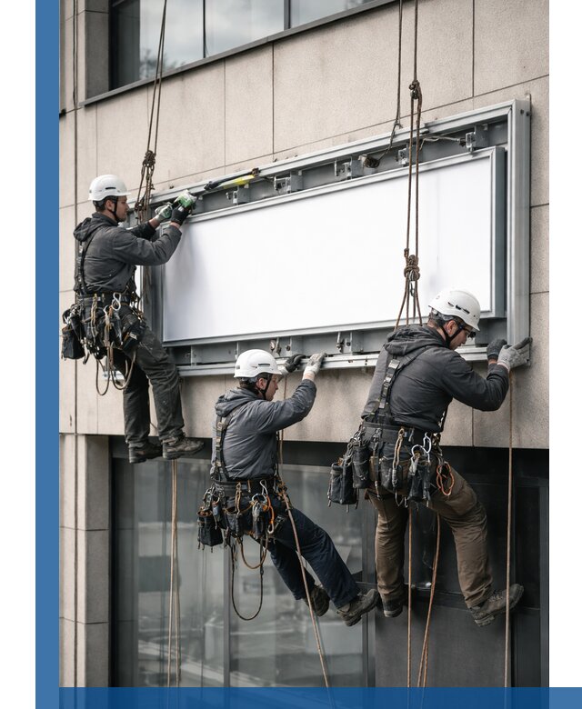 Профессиональный монтаж светового короба под ключ в Новодвинске