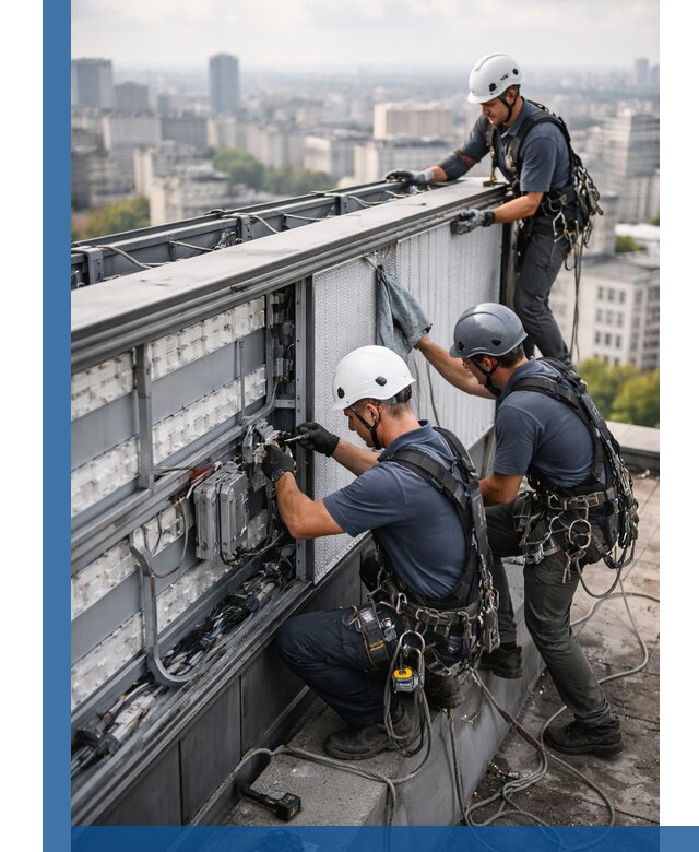 Профессиональное обслуживание крышной рекламы в Новодвинске под ключ