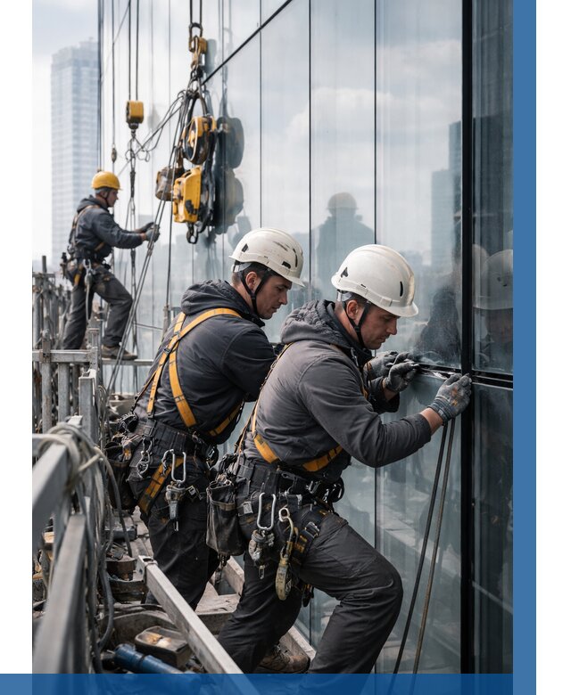 Структурное остекление фасадов в Новодвинске от 9716 р. | ВЫСОТНИК-Нвд