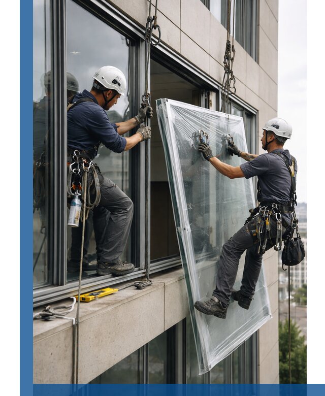 Профессиональная замена стекла в витраже в Новодвинске с гарантией