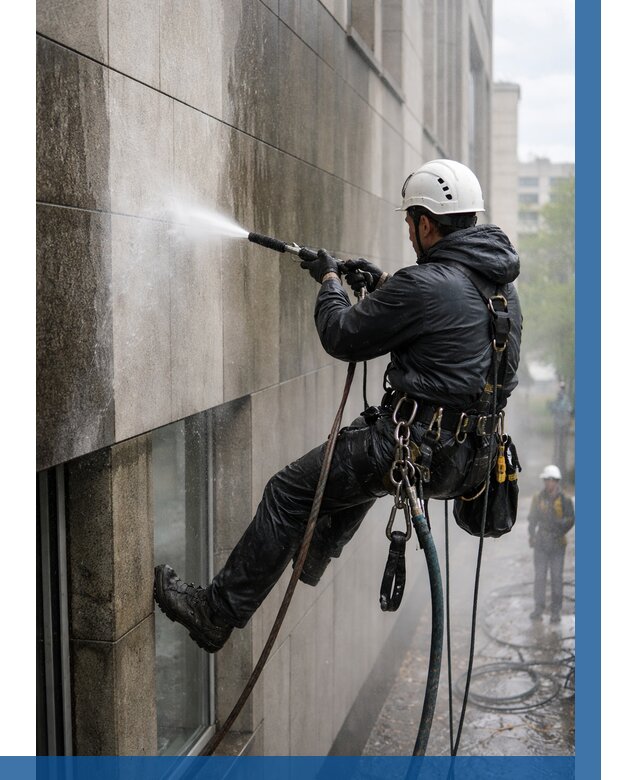 Гидроструйная очистка поверхностей в Новодвинске от 869 р. | ВЫСОТНИК-Нвд