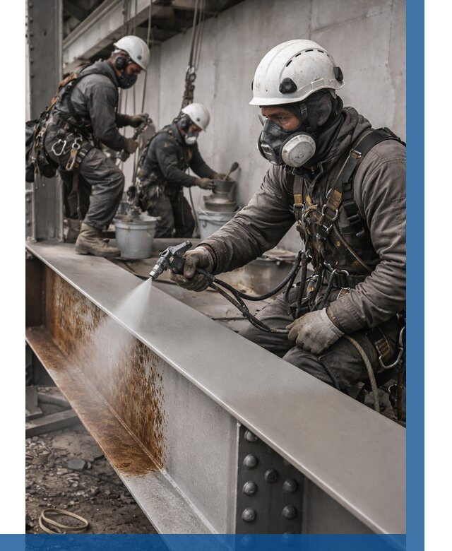 Антикоррозионная покраска металла в Новодвинске от 716 р. | ВЫСОТНИК-Нвд