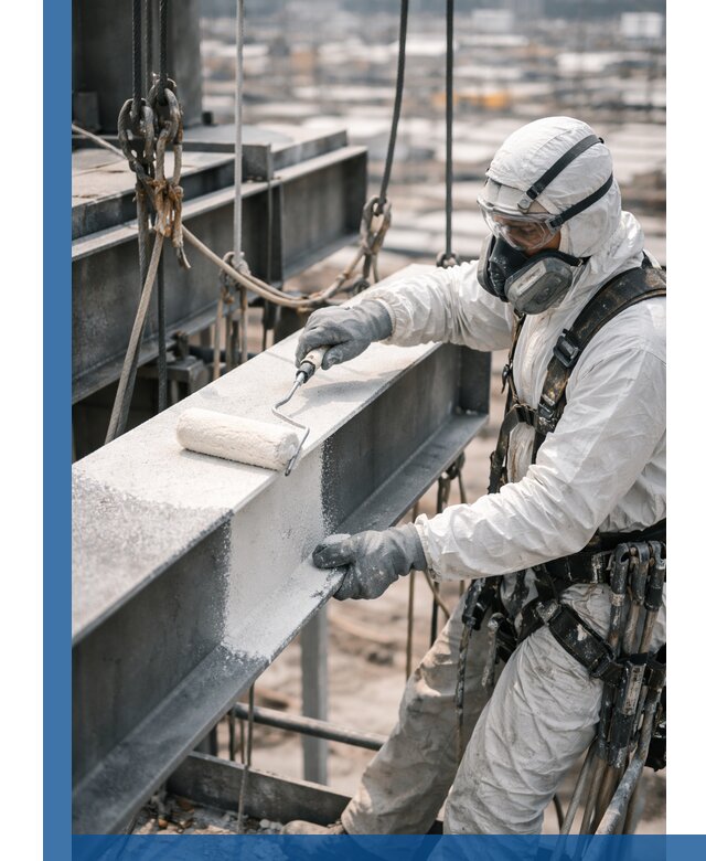 Профессиональная огнезащитная обработка металлоконструкций в Новодвинске