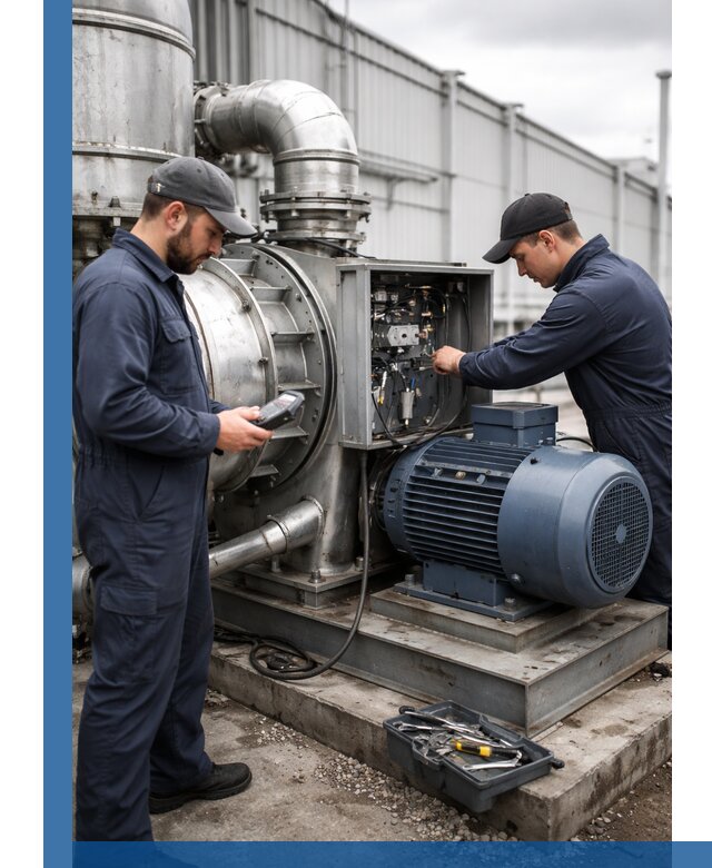 Техническое обслуживание промышленного оборудования в Новодвинске